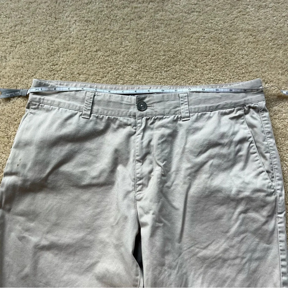 ✅Columbia PFG Men's Khaki Flat Front Chino Shorts - Sz 34 - *VGUC - 100% Cotton - Picture 11 of 11